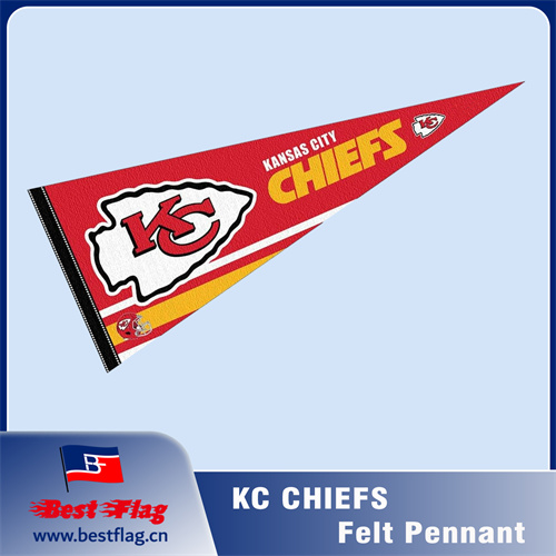 Kansas City Chiefs Felt Pennant