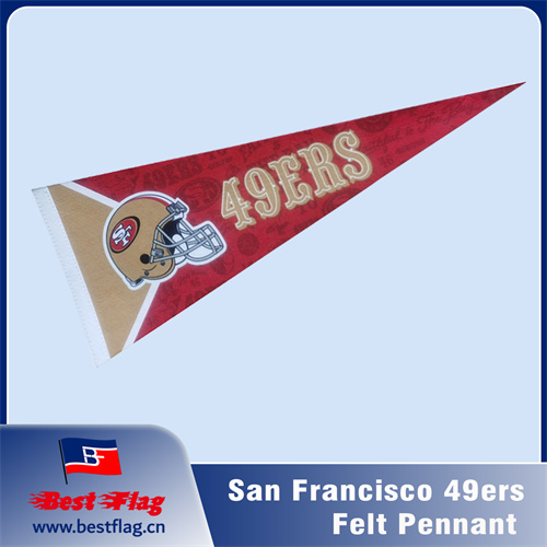 San Francisco 49ERS Felt Pennant