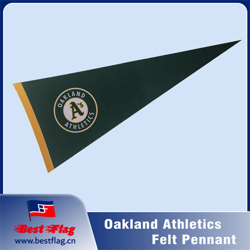 Oakland Athletics Felt Pennant