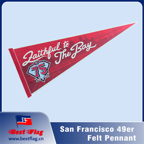 SF 49ERS Felt Pennant