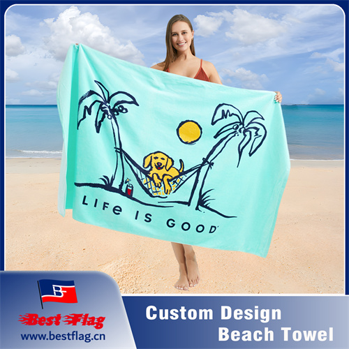 Custom Design5 Beach Towel