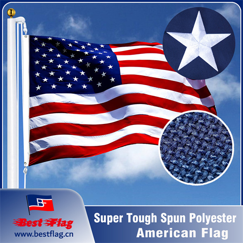 Super Tough Spun Polyester American Flag