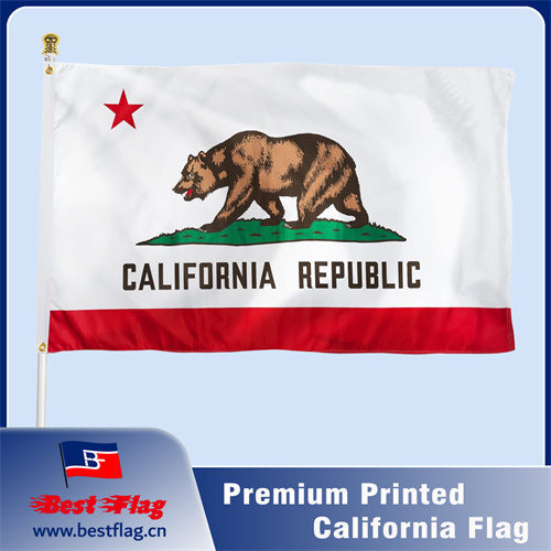 California State Printed Flag