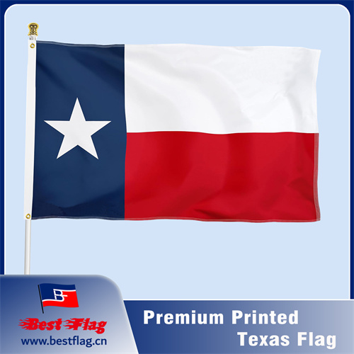 Texas State Printed Flag