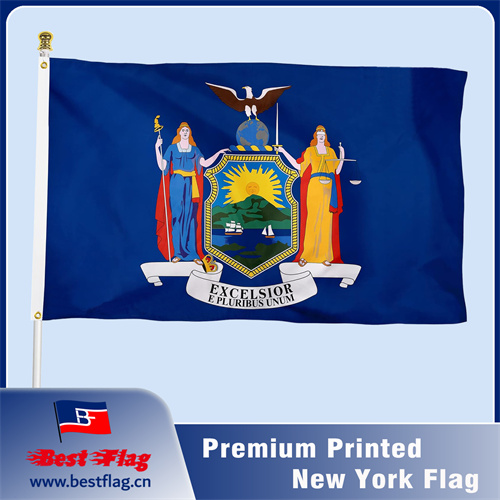 New York State Printed Flag