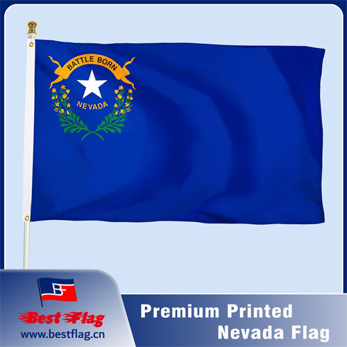Nevada Printed Flag