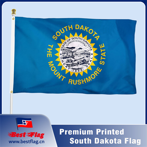 South Dakota Printed Flag