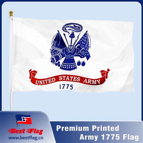 Premium Printed Army 1775 Flag