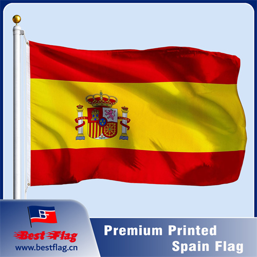 Premium Printed Spain Flag