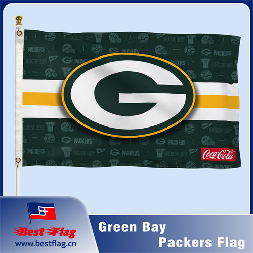 Green Bay Packers Fans Flag