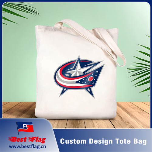Blue Jackets Tote Bag