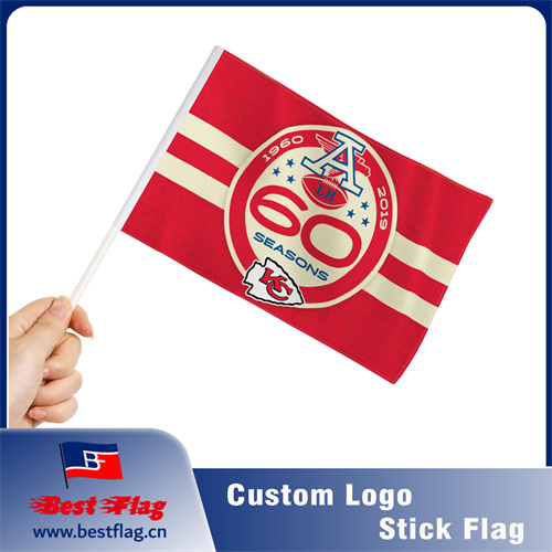 Sports Marketing Stick Flag