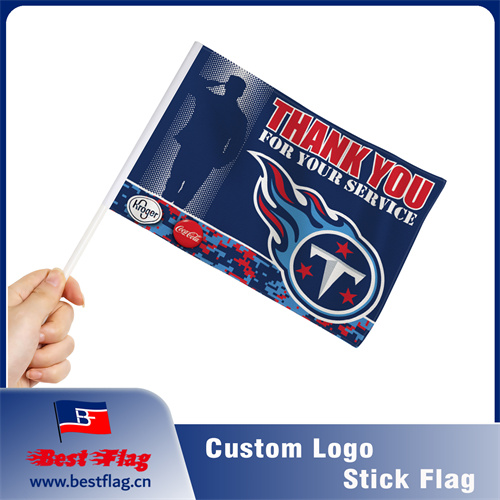 Custom Design Stick Flag